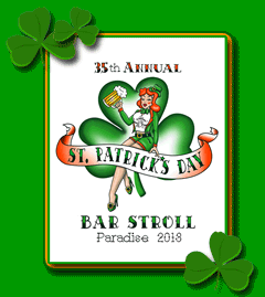 2011 St. Patricks Day Bar Stroll Key West T-shirt