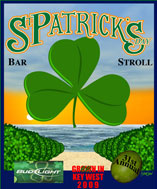 2009 St. Patrick's Day Bar Stroll tee-shirt