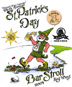 2004 St. Patrick's Day Bar Stroll T-Shirt