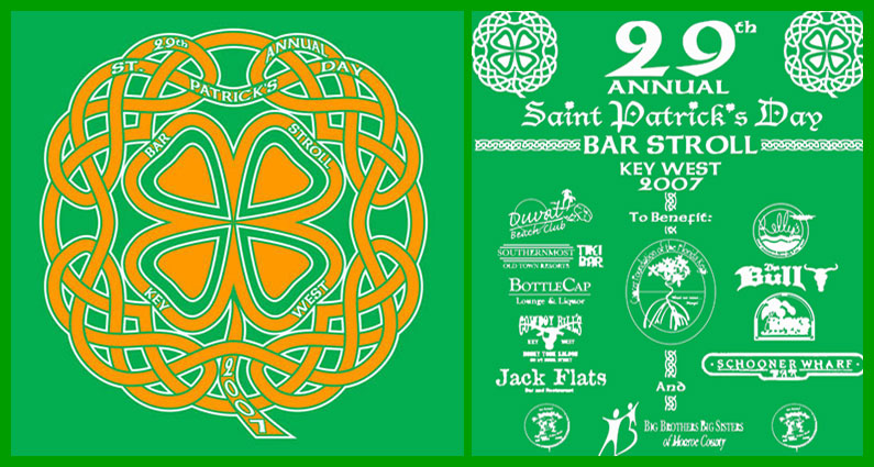 2007 St. Patrick's Day Bar Stroll T-Shirt