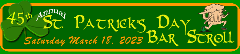 39th Annual St. Patrick's Day Bar Stroll in Key West Florida