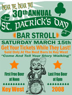 2008 St. Patrick's Day Bar Stroll T-Shirt