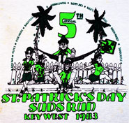 1983 St. Patrick's Day Bar Stroll T-Shirt